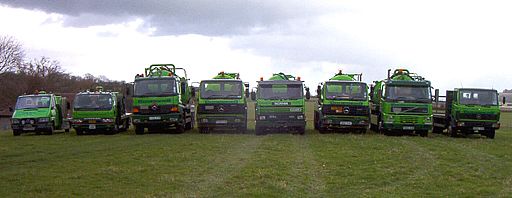 Part of our modern fleet.