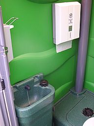 Basic toilet interior